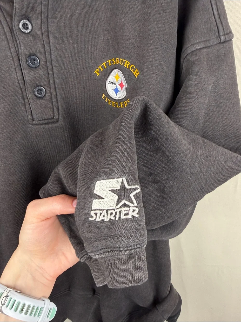 Vintage Pittsburgh Steelers sweater